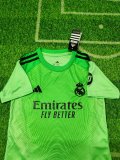 25-26 RMA Green GoalKeeper Kids Soccer Jersey
