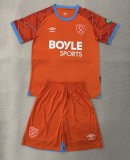 25-26 West Ham Orange GoalKeeper Adult Suit