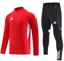 2025 AD Red Half Pull Tracksuit 2025 AD Red Half Pull Tracksuit