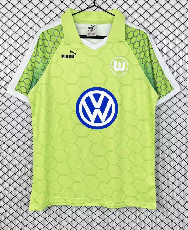 1997-1998 Wolfsburg Home Retro Soccer Jersey