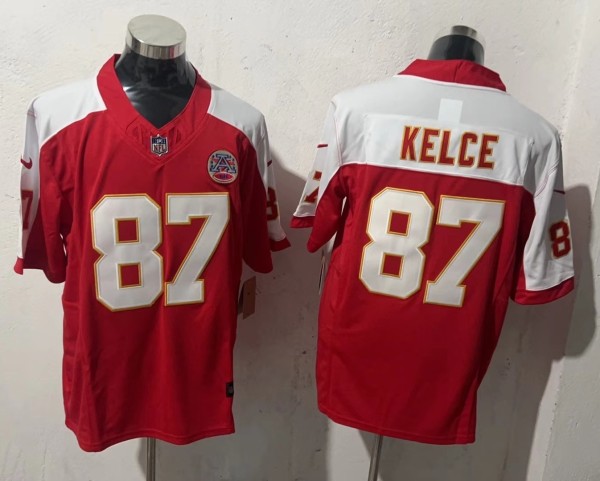 2025 NFL Kansas City Chiefs New Pattern Jersey