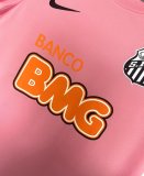 2012-2013 Santos FC Pink Retro Soccer Jersey