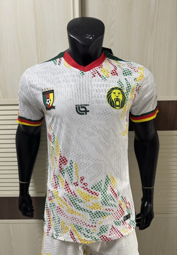 25-26 Cameroon Away Player Soccer Jersey