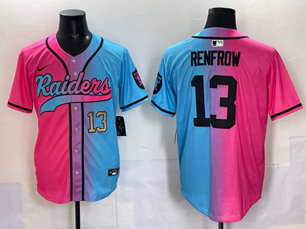 2025 MLB Las Vegas Raiders New Pattern Jersey
