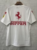 2025 F1 Ferrari New Pattern White Short Sleeve Racing Suit