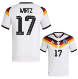 2026 Germany Home Long Sleeve Kids Soccer Jersey (长袖)