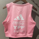 25-26 Argentina Pink Women Yoga Vest (女)