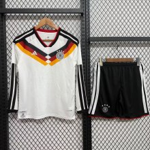 2026 Germany Home Long Sleeve Kids Soccer Jersey (长袖)