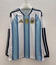 2026 World Cup Argentina Home Long Sleeve Fans Soccer Jersey (长袖) 2026 World Cup Argentina Home Long Sleeve Fans Soccer Jersey (长袖)