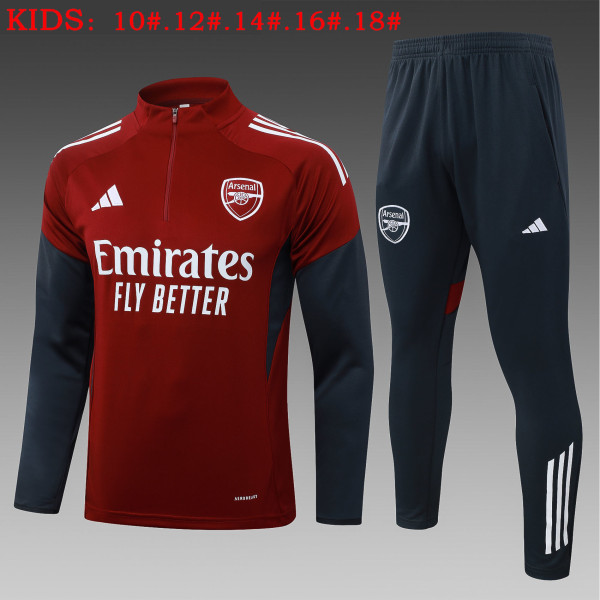 25-26 ARS High Quality Kids Half Pull Tracksuit