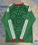 2026 World Cup Mexico Home Long Sleeve Fans Soccer Jersey (长袖)