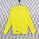 2008-2009 Villarreal Home Long Sleeve Retro Soccer Jersey