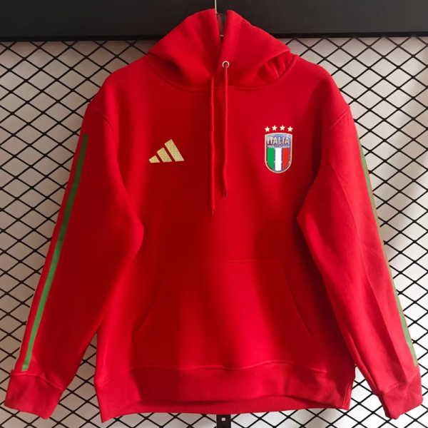 2026 Italy Red Hoody 红色(加绒)
