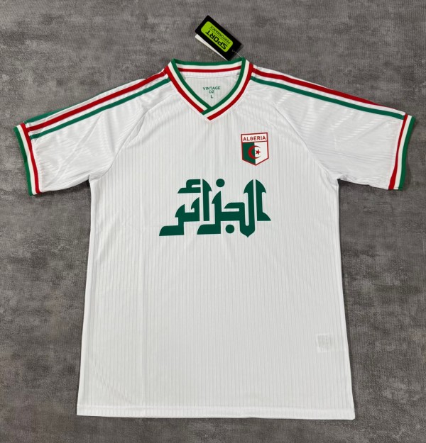 25-26 Algeria White Special Edition Fans Training shirts