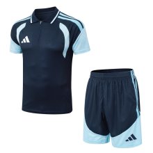 2026 AD Blue High Quality Player Version Training Short Suit (球员套装)