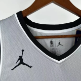 25-26 SA Spurs FOX #4 Grey Top Quality Hot Pressing NBA Jersey