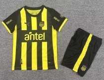 2026 CA Penarol Home Kids Soccer Jersey 2026 CA Penarol Home Kids Soccer Jersey