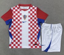 2026 Croatia Home Kids Soccer Jersey 2026 Croatia Home Kids Soccer Jersey