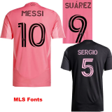 26-27 Inter Miami Away Fans Soccer Jersey*带星