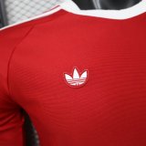 2026 Man Utd Red Special Edition Long Sleeve Player Version Training shirts*长袖球员