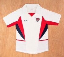 2002 USA Home Retro Soccer Jersey