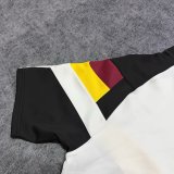 2026 Germany White Short sleeves Loose And Thickened Hoody