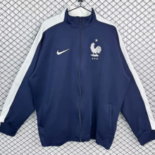 2014 France Blue Jacket #单夹克