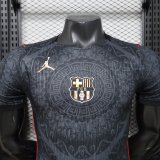 26-27 BAR Black Special Edition Player Version Soccer Jersey