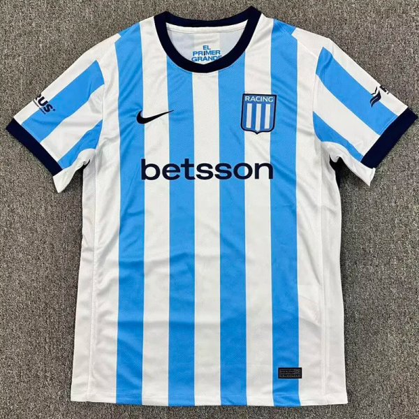 26-27 Racing Club Home Fans Soccer Jersey