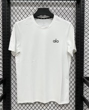 2026 Alo White High Quality Casual T-Shirt