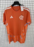 26-27 Flamengo Orange Special Edition Fans Soccer Jersey