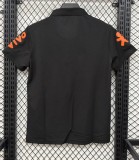 26-27 Brazil Black High Quality Polo Short Sleeve