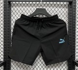 2026 PM Black Casual Short Pants