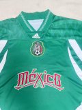 2002 Mexico Green Hip-Hop Version Retro Soccer Jersey