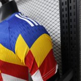 26-27 Romania Blue White Special Edition Player Version Soccer Jersey
