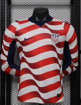 2026 World Cup USA Home Long Sleeve Player Version Soccer Jersey*长袖球员 2026 World Cup USA Home Long Sleeve Player Version Soccer Jersey*长袖球员