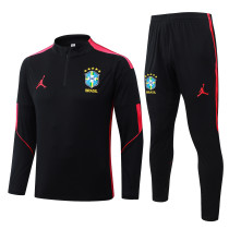26-27 Brazil High Quality Half Pull Tracksuit 26-27 Brazil High Quality Half Pull Tracksuit