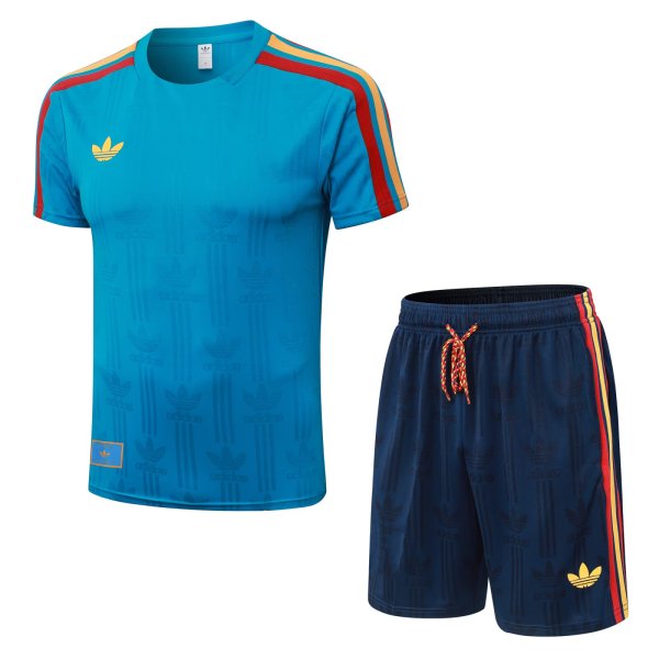 26-27 AD Blue High Quality Player Version Training Short Suit (球员套装)