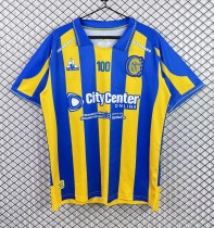 26-27 Rosario Central 100th Anniversary Commemorative Edition Fans Soccer Jersey