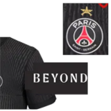 25-26 PSG Fourth Long Sleeve Player Version Soccer Jersey*长袖球员
