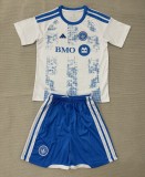 26-27 Montreal Away Kids Soccer Jersey