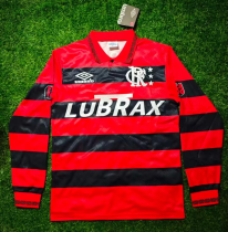 1994-1995 Flamengo Home Long Sleeves Retro Soccer Jersey 1994-1995 Flamengo Home Long Sleeves Retro Soccer Jersey