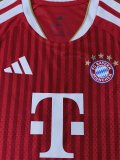 26-27 Bayern Leaked Edition Home Kids Player Version Soccer Jersey (球员童装)