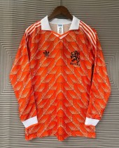 1988 NetherIands Home Long sleeves Retro Soccer Jersey 1988 NetherIands Home Long sleeves Retro Soccer Jersey