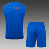 26-27  France High Quality Tank Top And Shorts Suit