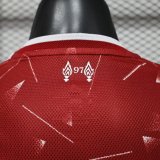 26-27 LIV Home Leaked Edition Long Sleeve Player Version Soccer Jersey (长袖球员)