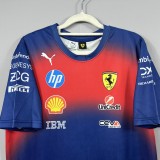2026 F1 Ferrari New Pattern Short Sleeve Racing Suit