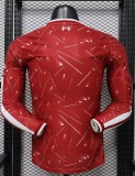 26-27 LIV Home Leaked Edition Long Sleeve Player Version Soccer Jersey (长袖球员)