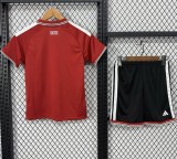 26-27 Man Utd Home Kids Soccer Jersey