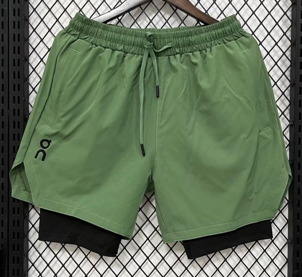 2026 ON Green Casual Short Pants